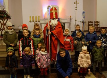 Mikołaj w kościele: 6 grudnia 2017 r. [ZDJĘCIA]